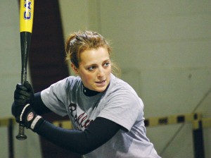 Eye on the Prize <span class='credit'>Torch File Photo</span><span class='description'>Eye on the Prize: Practicing softball in the batting cages.</span>