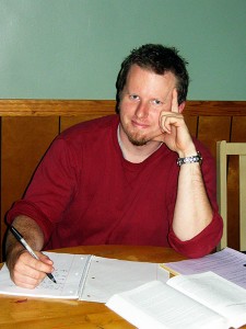 <span class='credit'>Photo Courtesy of Jared Crockett</span><span class='description'>Jared Crockett, Ferris student and Applebee’s bartender, is running for Mayor of Big Rapids.</span>