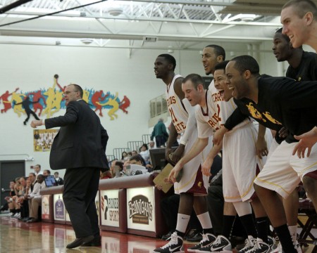 Photo By: Brock Copus | Photographer GLIAC CHAMPIONS: The Ferris State men’s basketball team are now the GLIAC North champions. The Bulldogs defeated Findlay Oilers 94-66 and claimed the first divison championship, the first time since 2005. Photo By: Brock Copus | Photographer GLIAC CHAMPIONS: The Ferris State men’s basketball team are now the GLIAC North champions. The Bulldogs defeated Findlay Oilers 94-66 and claimed the first divison championship, the first time since 2005.