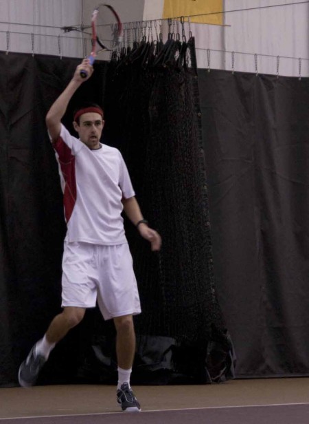 Winning Season: Steven Roberts swings during a 2010-11 match. The Bulldogs finished the 2010-11 season 14-8 overall. Torch File Photo Winning Season: Steven Roberts swings during a 2010-11 match. The Bulldogs finished the 2010-11 season 14-8 overall. Torch File Photo