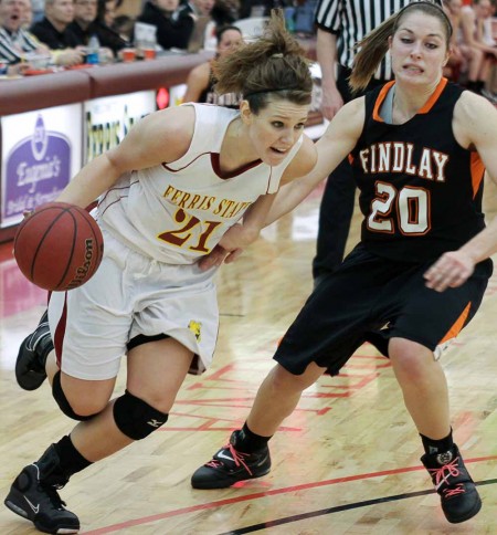 New Season: FSU senior guard/forward Kelsey DeNoyelles during a 2010-11 game against Findlay. The 2011-12 season will begin on Nov. 12 against Lewis. Torch File Photo New Season: FSU senior guard/forward Kelsey DeNoyelles during a 2010-11 game against Findlay. The 2011-12 season will begin on Nov. 12 against Lewis. Torch File Photo